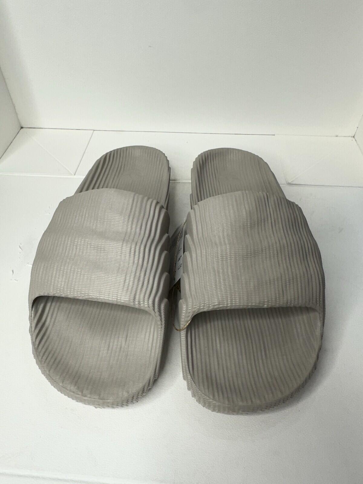 Adidas Adilette 22 slides LBROWN/LBROWN/CBLACK Men’s Size 14 BNIB
