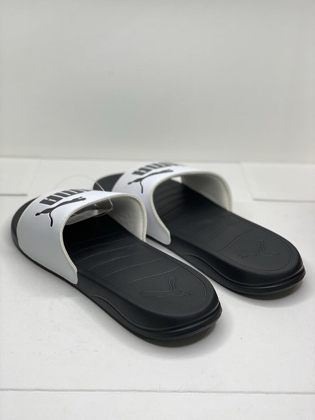 Puma Slide Black/White Men’s Size 13