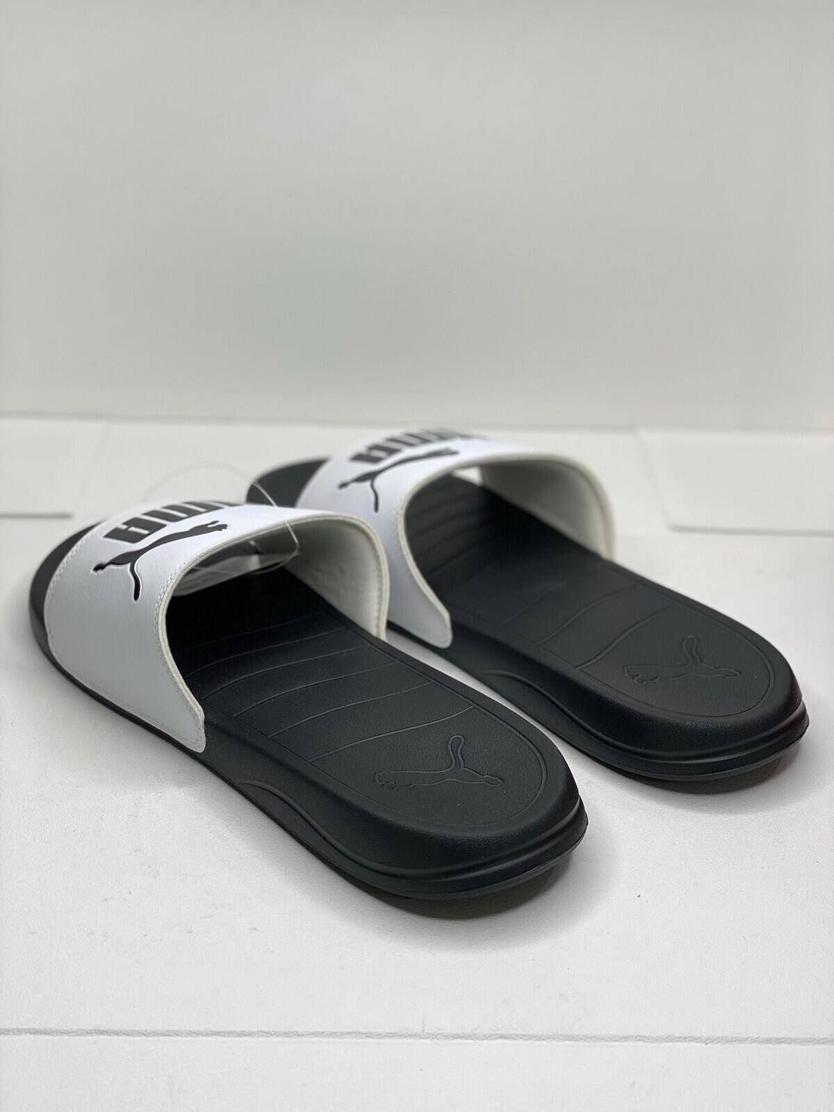 Puma Slide Black/White Men’s Size 13
