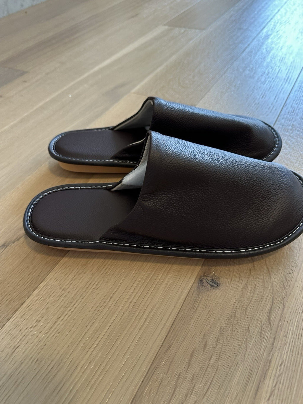 Leather Mules Brown Men’s Size 13