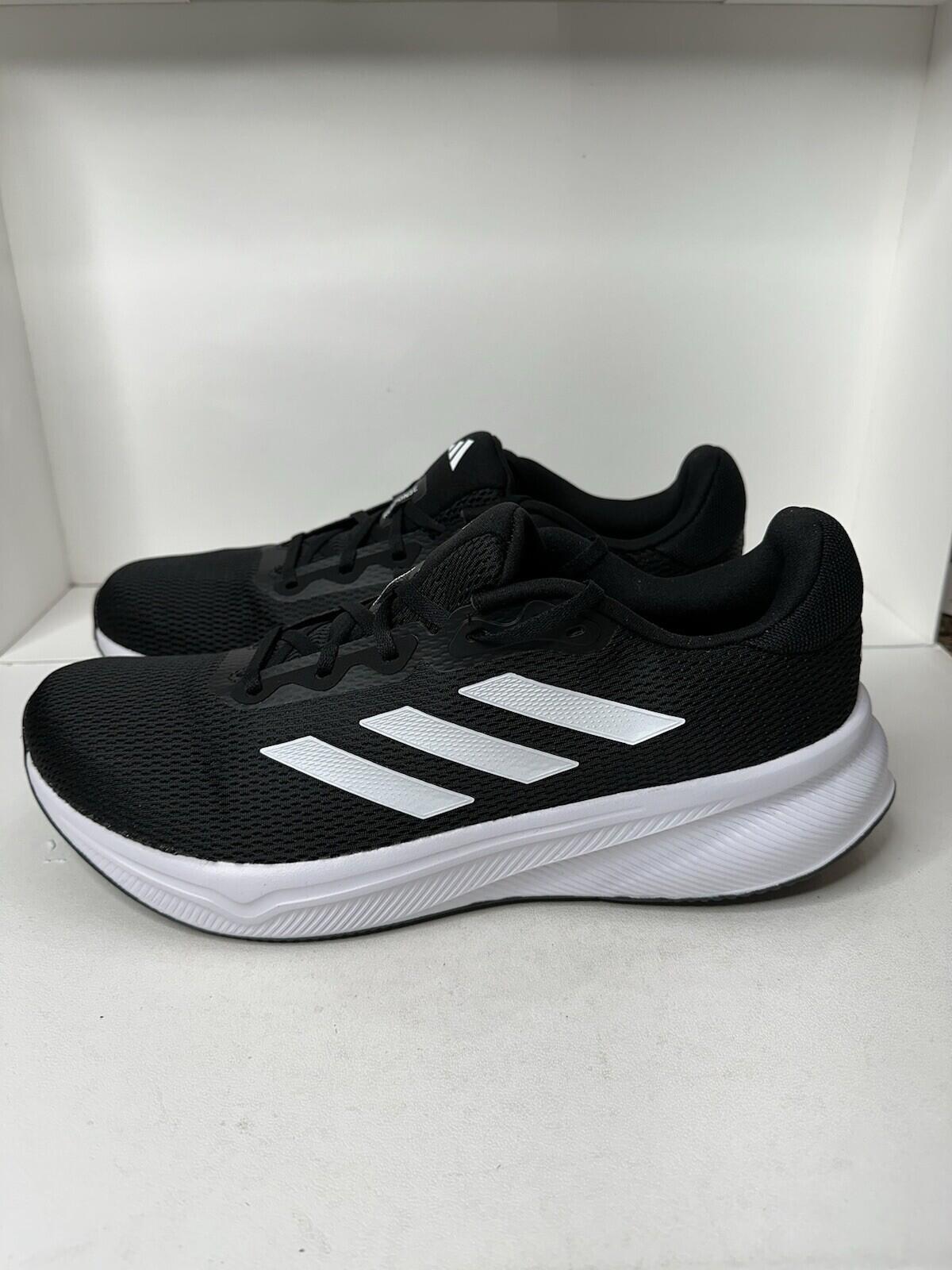 Adidas Response CBLACK /FTWWHT /CBLACK Men’s Size 14 BNIB