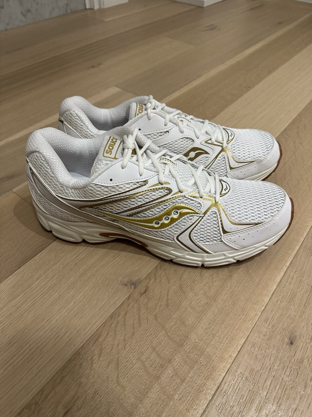 Saucony Men’s Ride Millennium White/Bronze Men’s 14