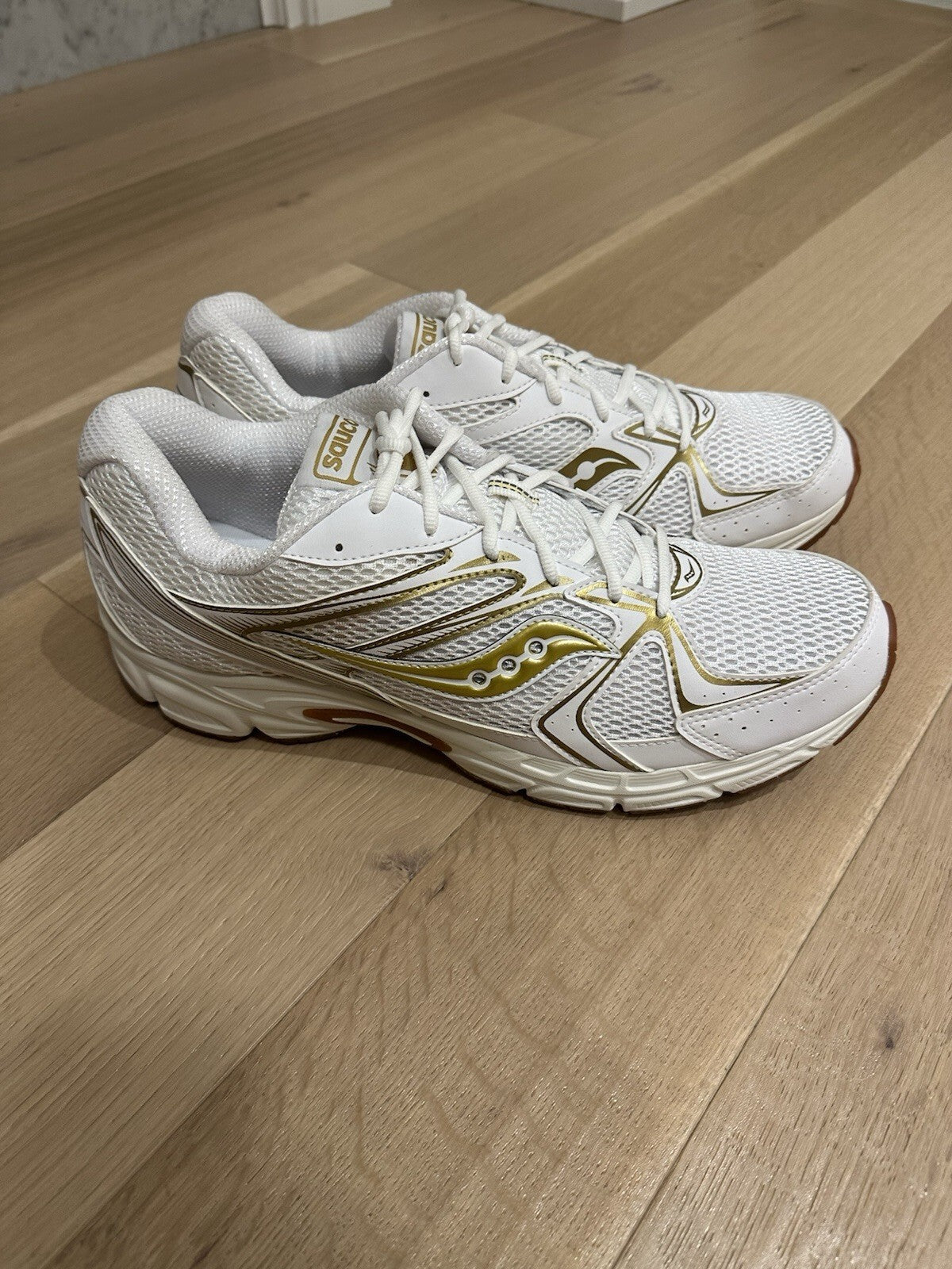 Saucony Men’s Ride Millennium White/Bronze Men’s 14