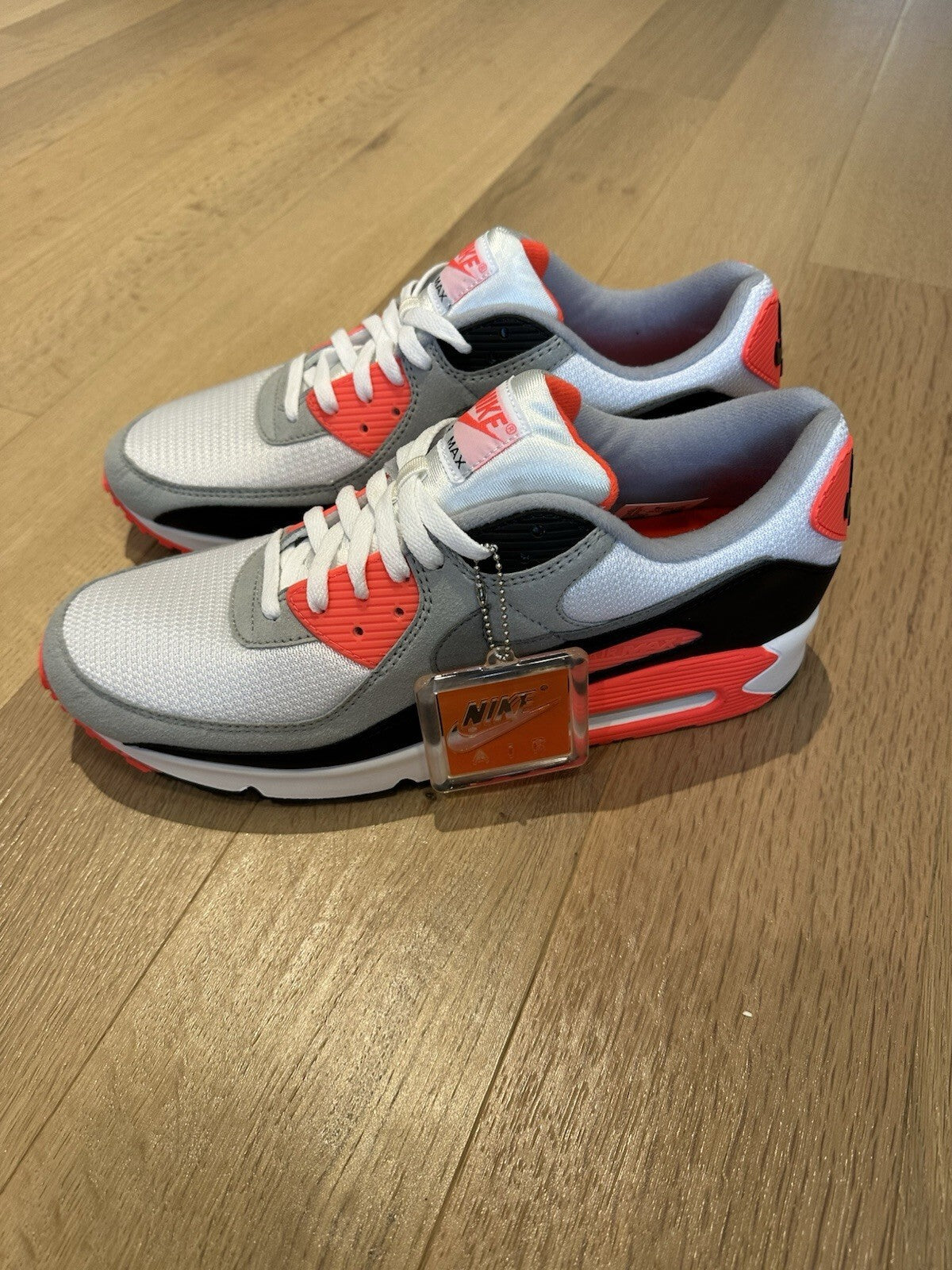 Nike Air Max III “90 Infrared” Men’s Size 13 White/Black-Cool Grey