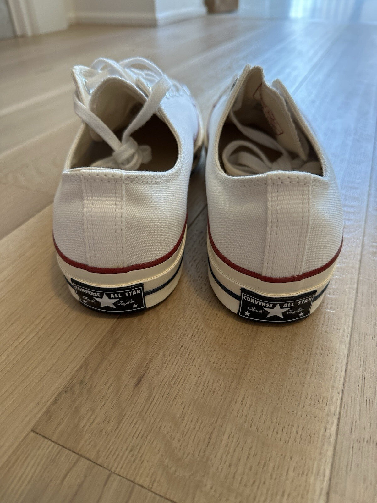 Converse CHUCK 70 OX WHITE/GARNET/EGRET Men’s Size 12