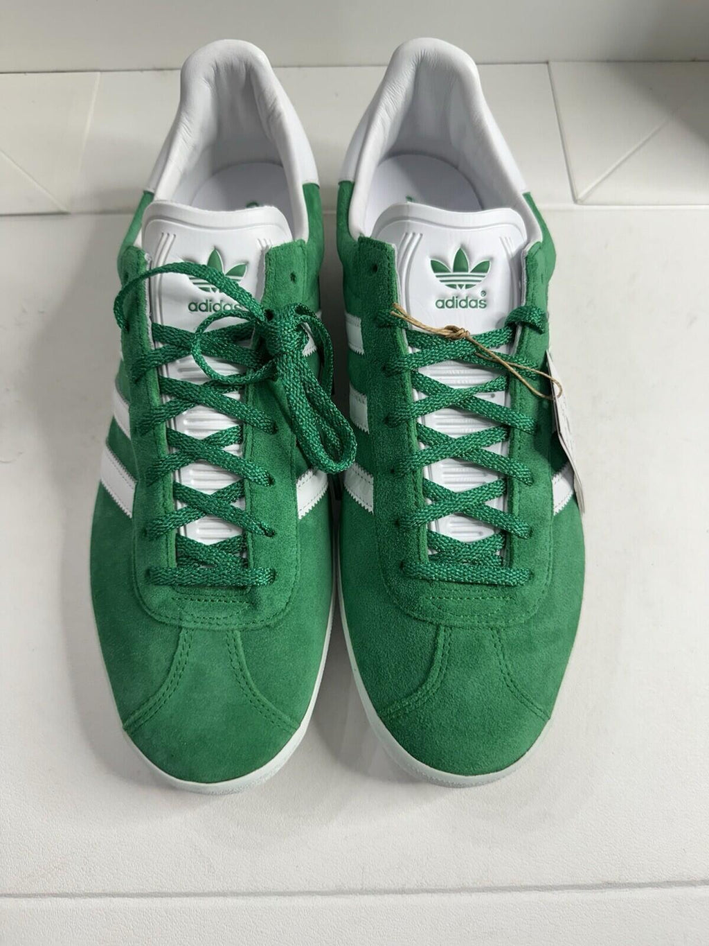 Adidas Original ‘Bright Green, Cloud White, Core White’ Men’s Size 13