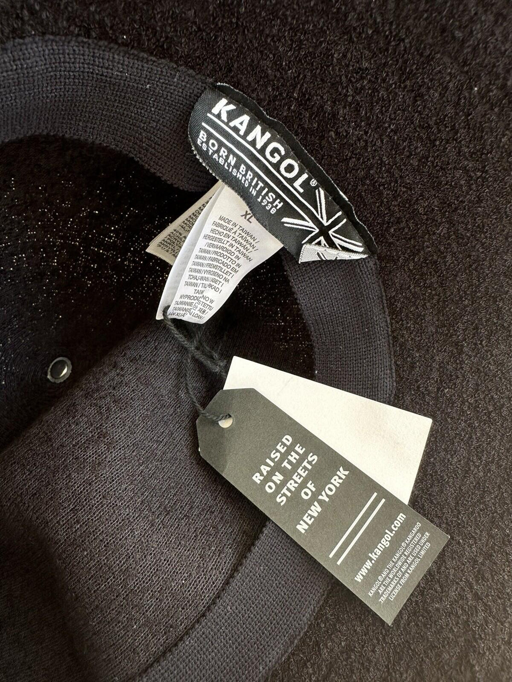 Kangol Bermuda Casual bucket hat Black Size XL