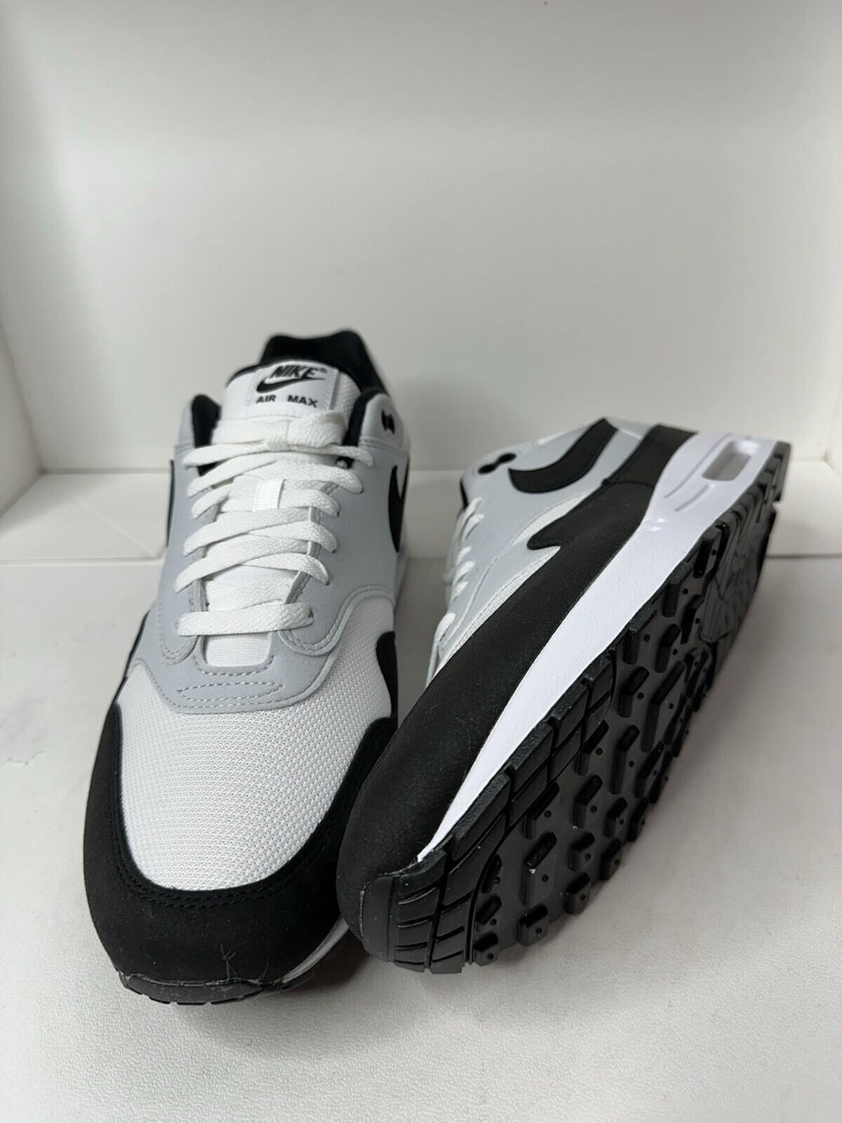 Nike Air Max 1 White/Black - Pure Platinum Men’s Size 14