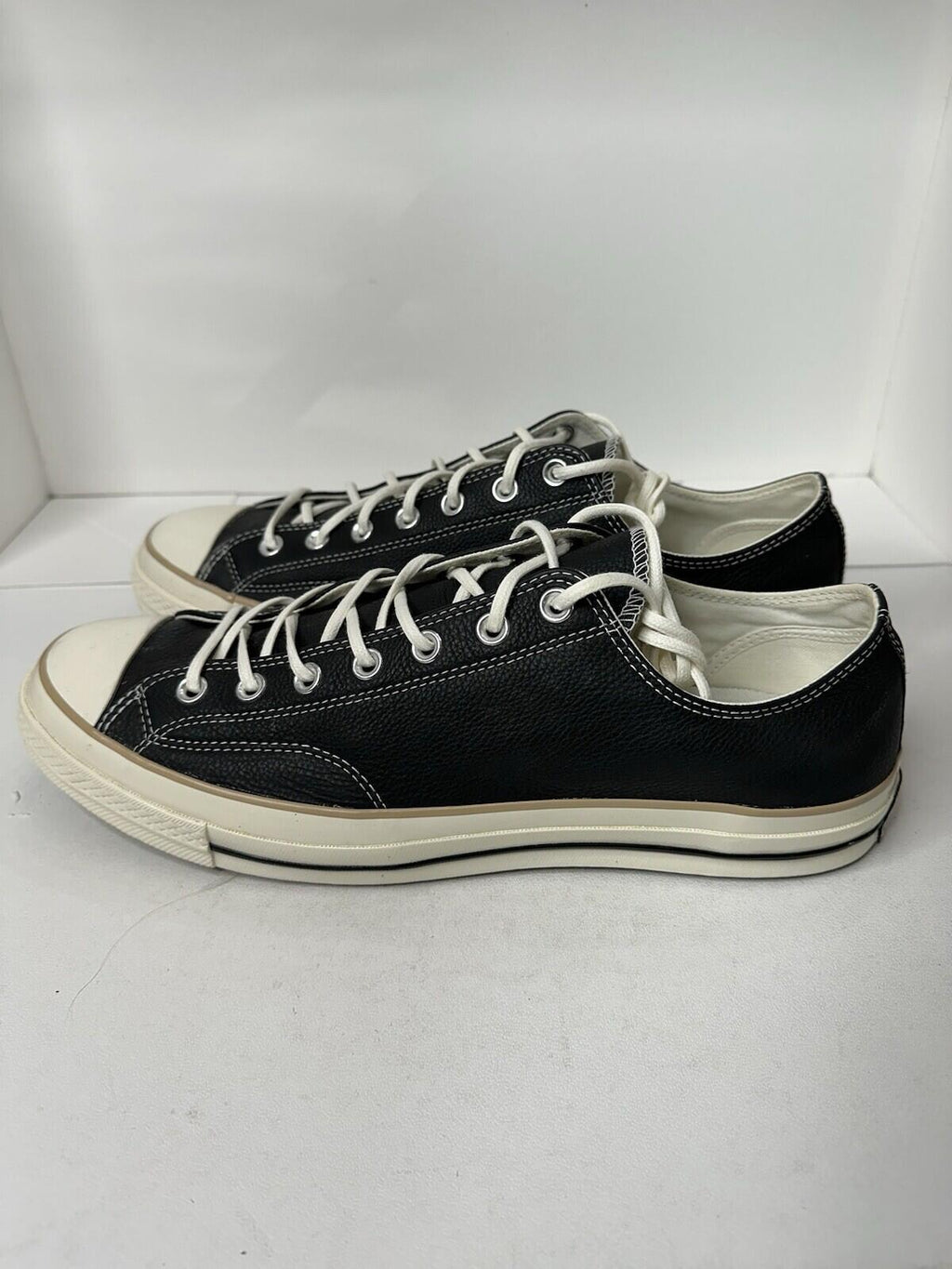 Converse Chuck 70 Low *SUPER RARE* Black/ Egret/Beige Sz 13 Pristine Condition