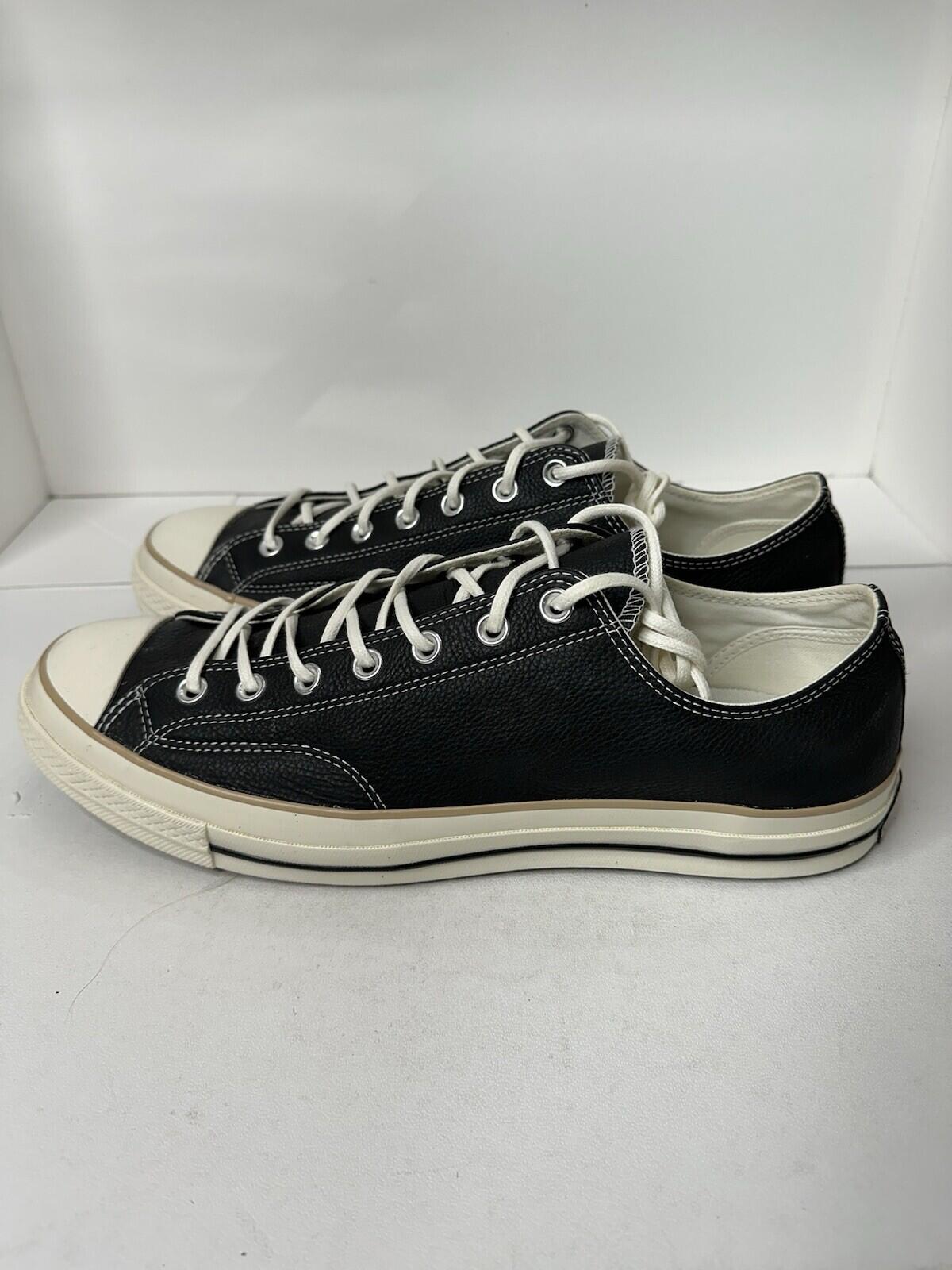 Converse Chuck 70 Low *SUPER RARE* Black/ Egret/Beige Sz 13 Pristine Condition