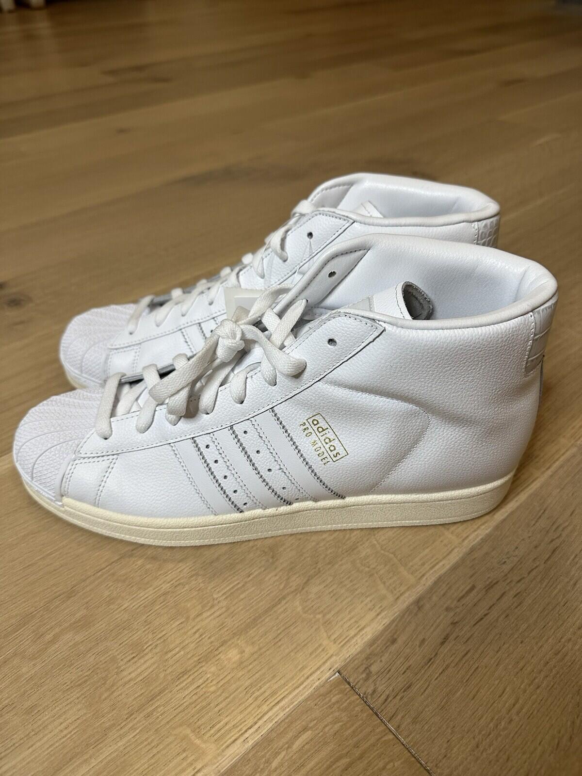 Adidas Pro model FTWWHITE/FTWWHITE/OWHITE Men’s Size 12