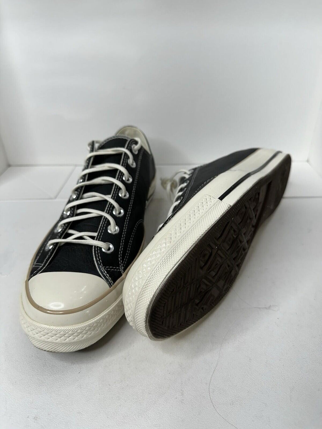 Converse Chuck 70 Low *SUPER RARE* Black/ Egret/Beige Sz 13 Pristine Condition
