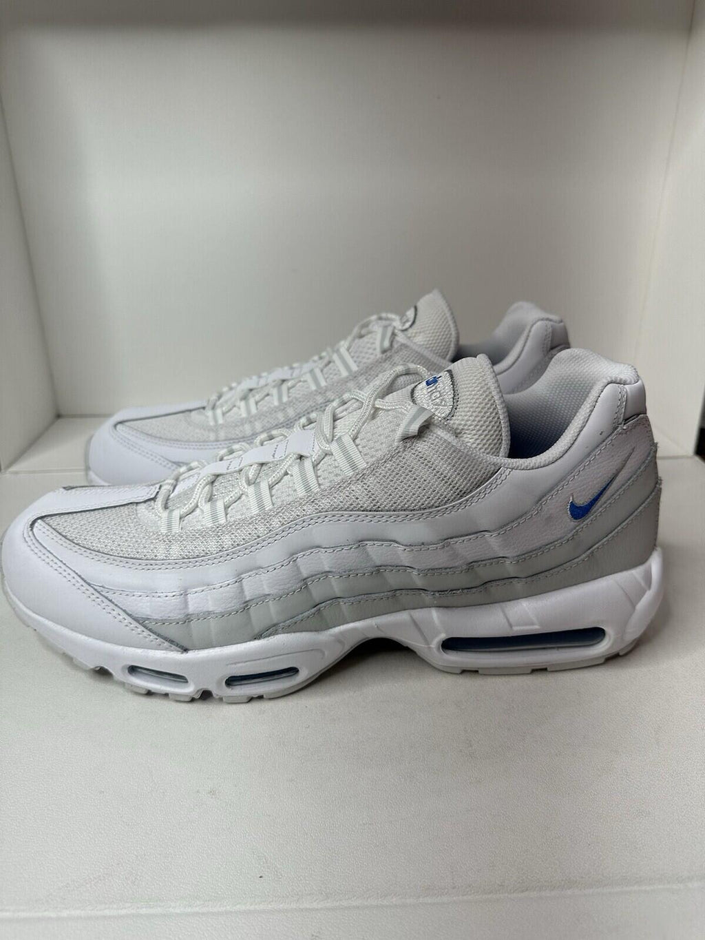 Nike Air Max 95 White/ Photo Blue Photon- Dust Men’s Size 14 BNIB