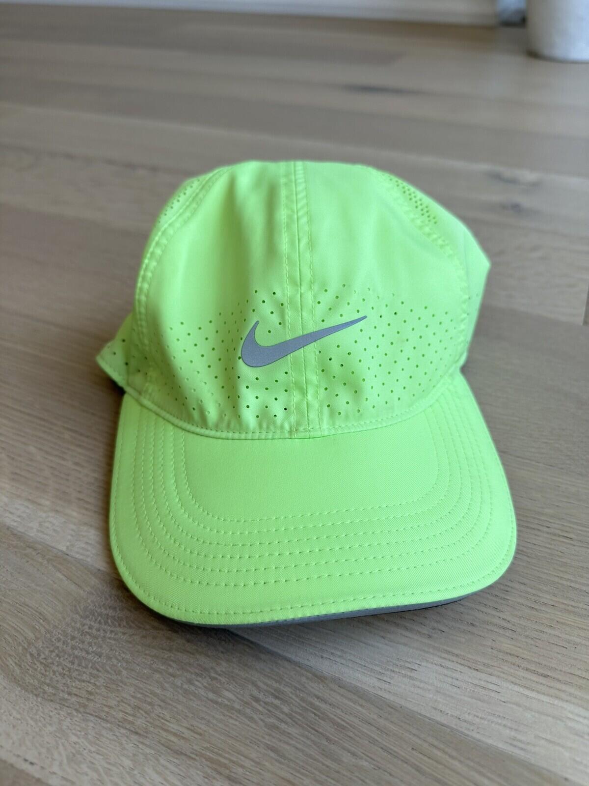 Nike Neon Volt Reflective Swoosh One Size NWOT
