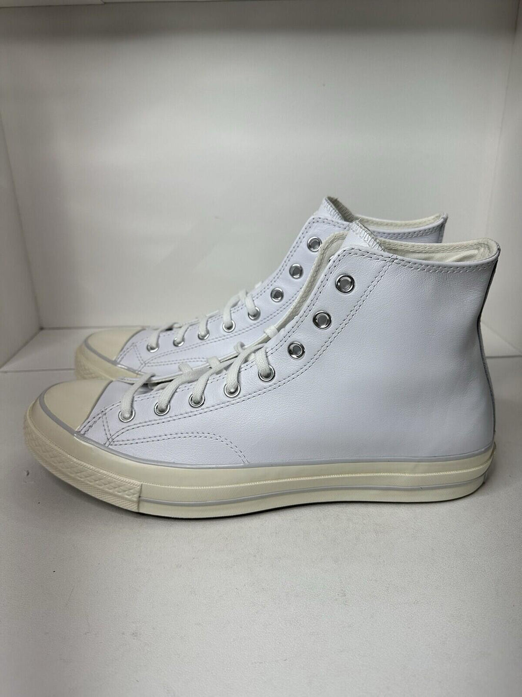 Converse 70 hi Chuck Taylor All Star White Leather  Men’s Size 12 BNIB