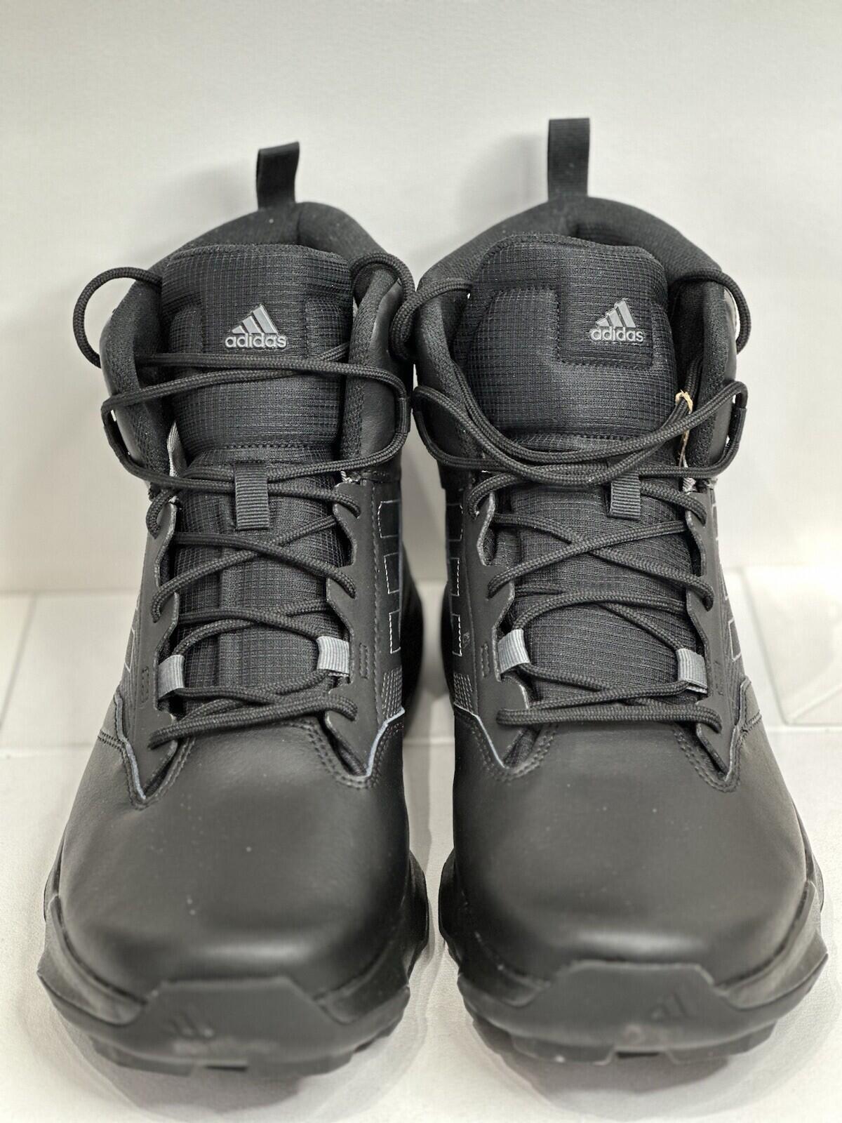 Adidas Terrax Unity Leather Boot Mid Rain.RDY “black Carbon” Men’s Size 14
