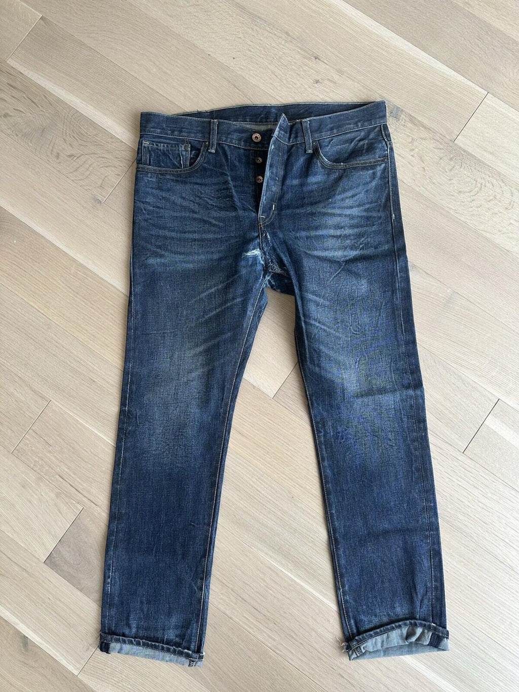 H&M Men’s Denim Straight Regular Waist 34/32