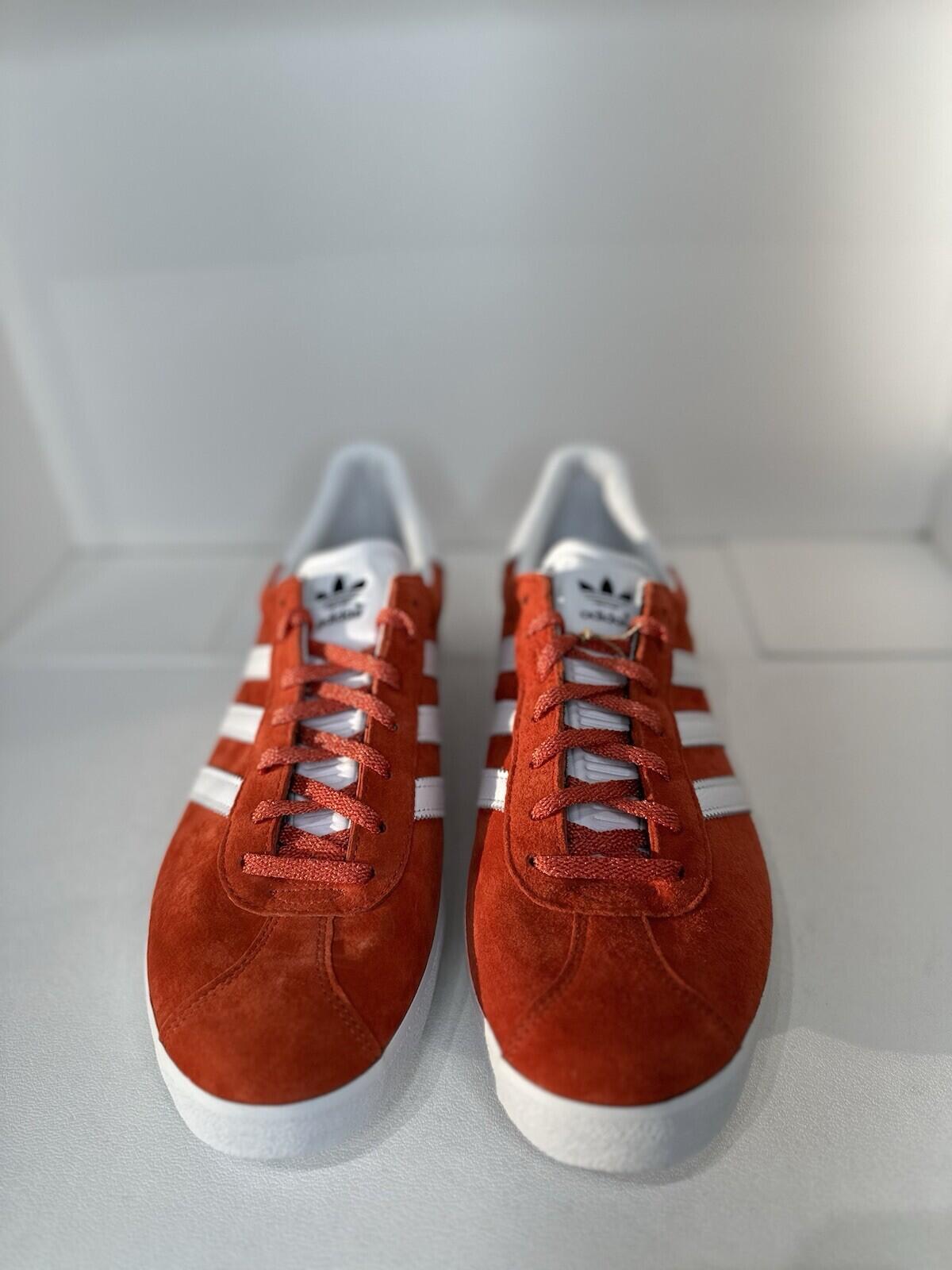 Adidas Gazelle Red/white Men’s Shoes Size 13