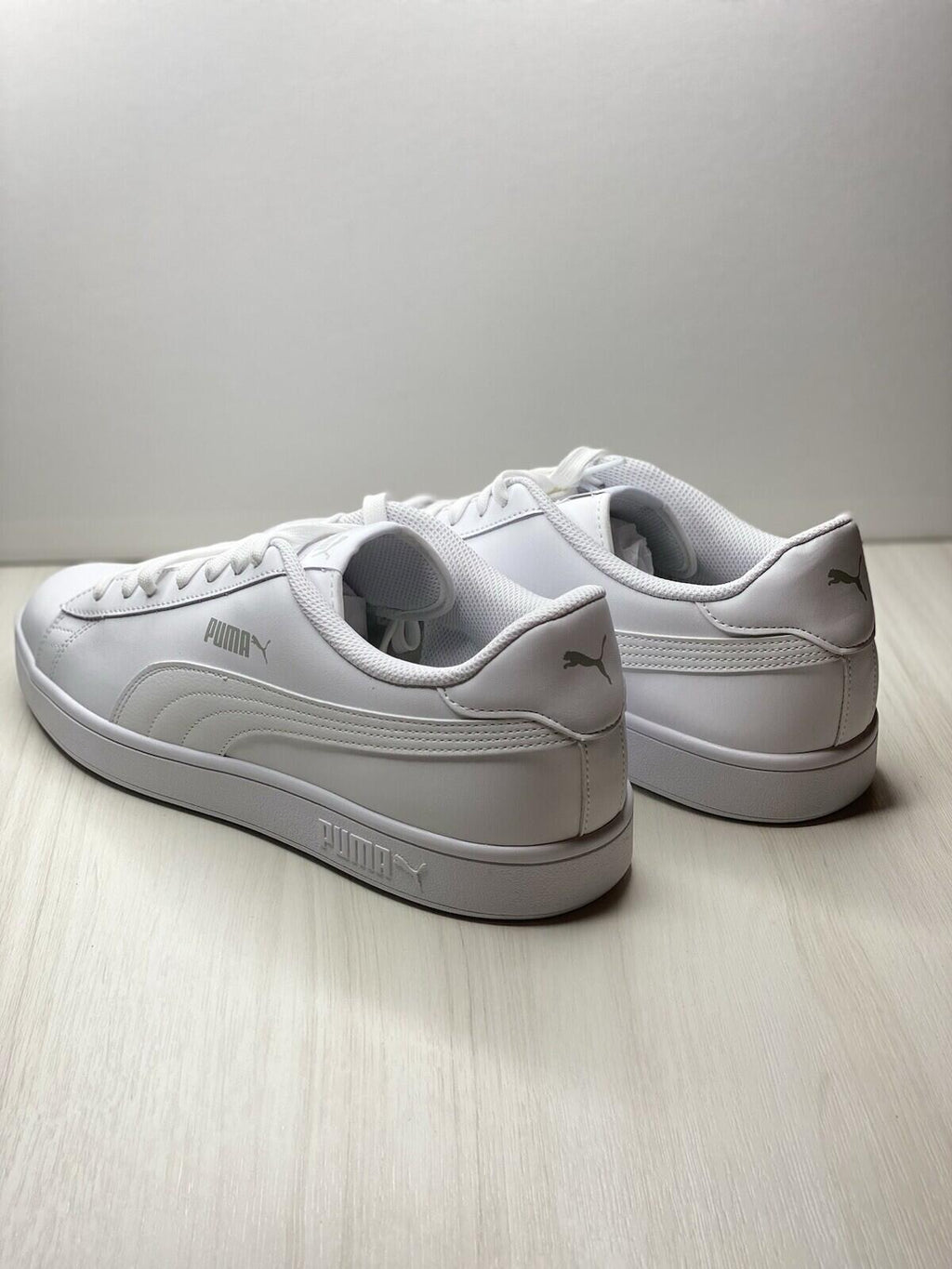 Puma smash V2 All White Mens Size 13
